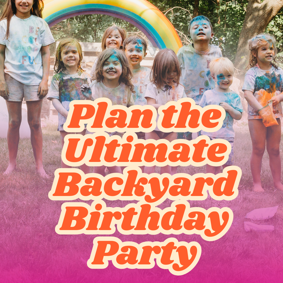 Plan the Ultimate Backyard Birthday Party with Color Powder