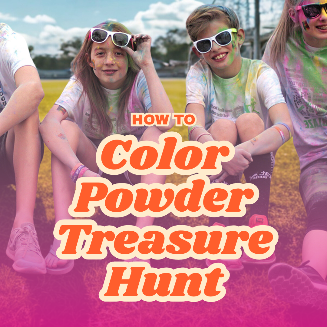 Color Powder Treasure Hunt