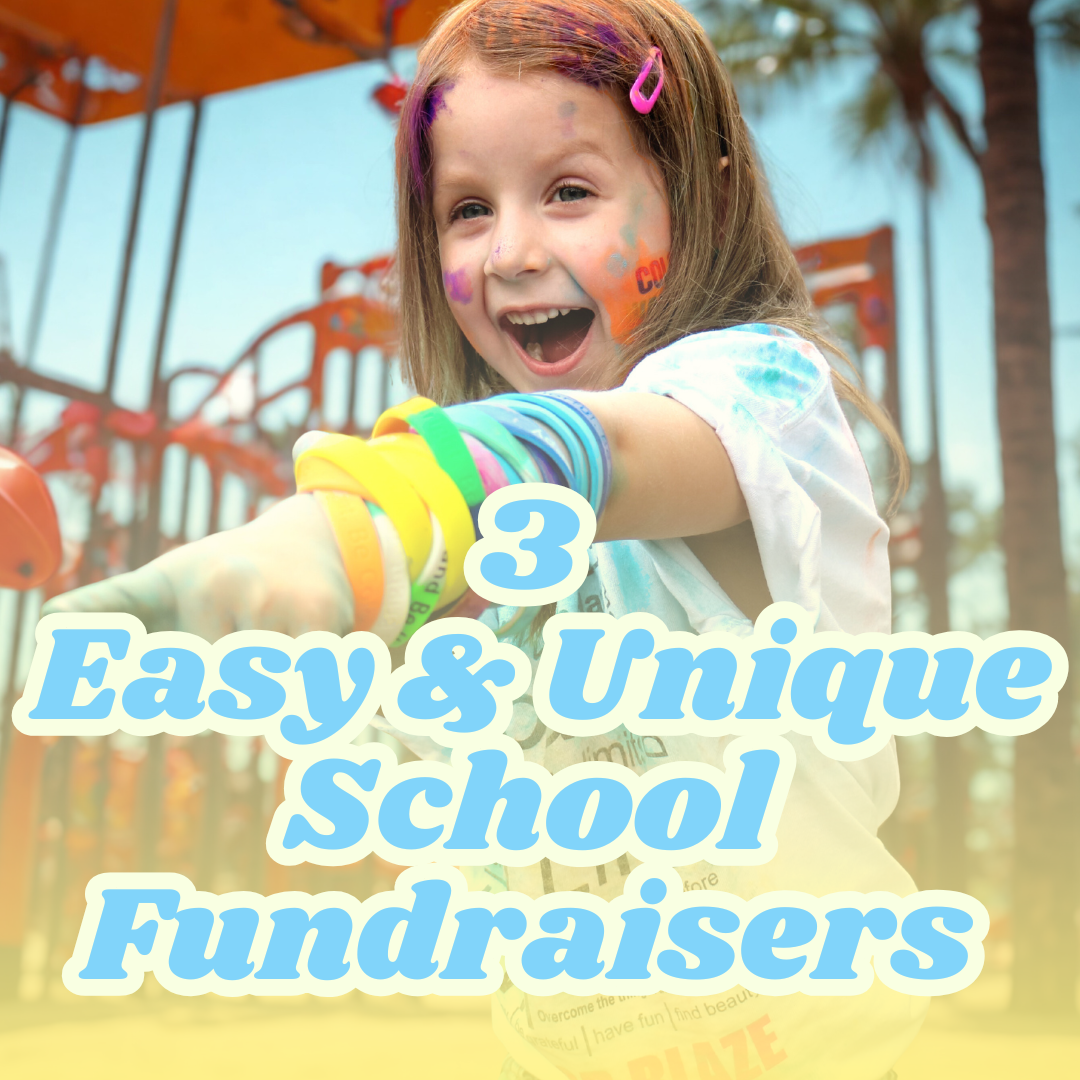 Fun Run Fundraiser for Schools - 3 Easy and Unique Ideas Using Color Powder