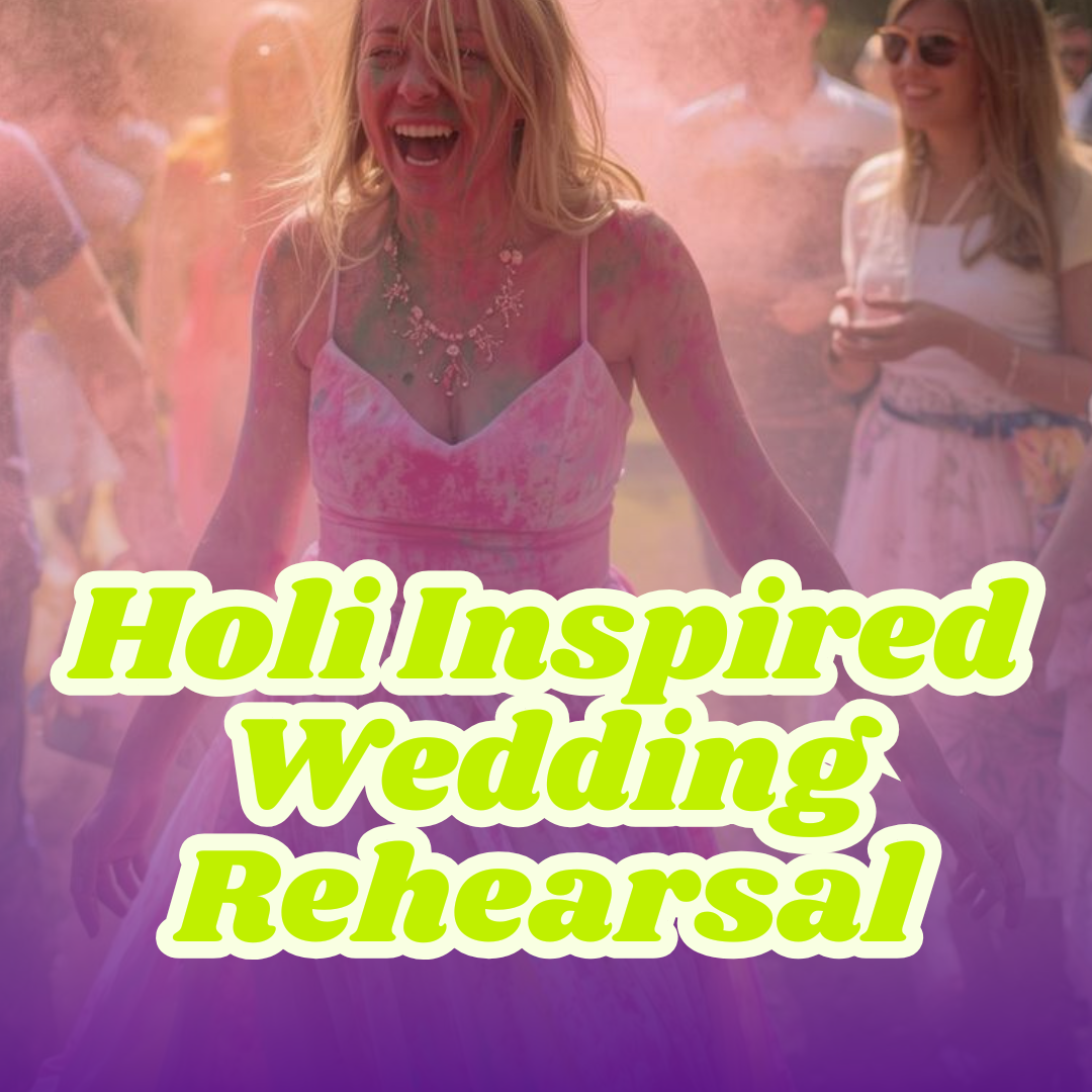 How To Invite Color Powder To Your Wedding Rehearsal