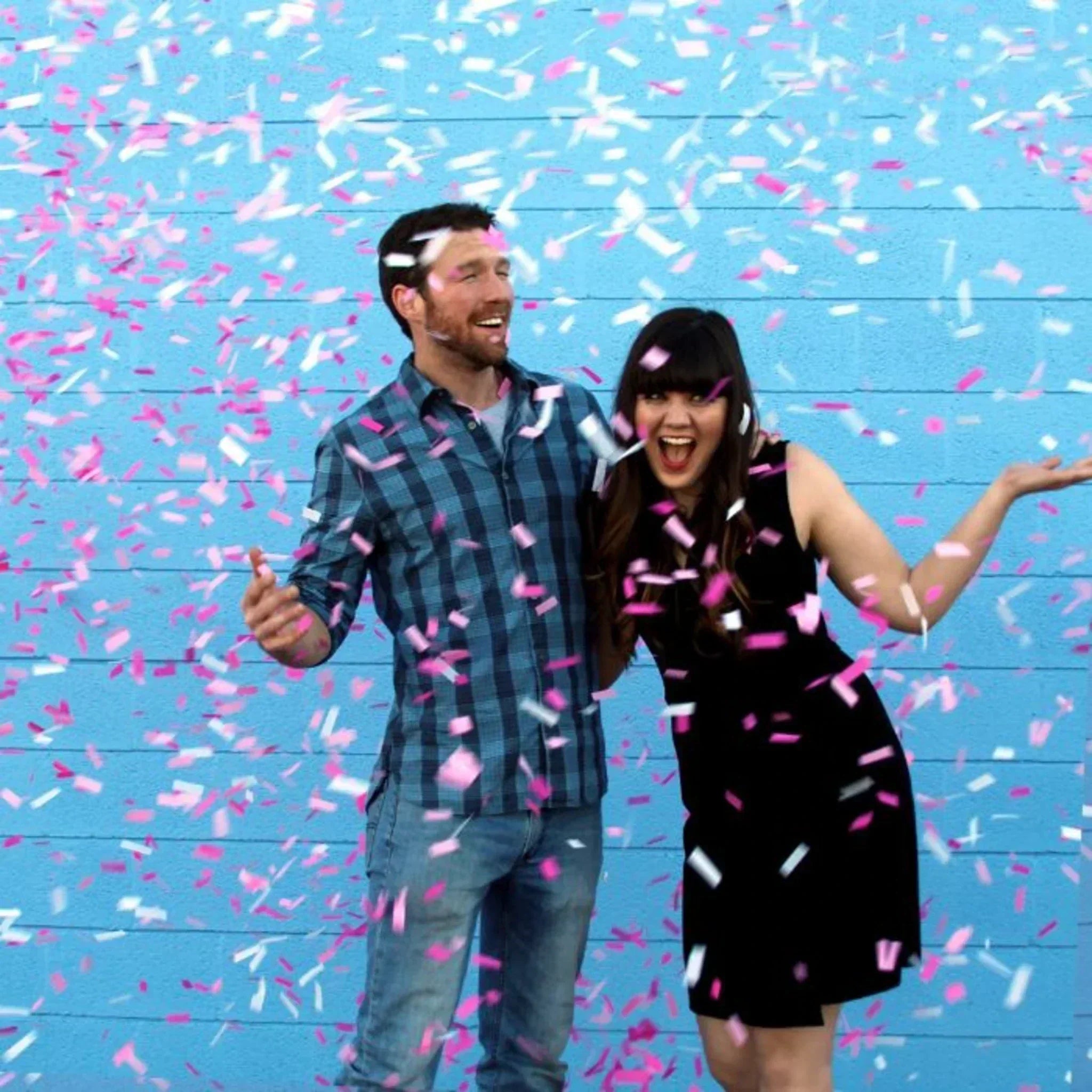 Gender Reveal Party Ideas with Color Powder