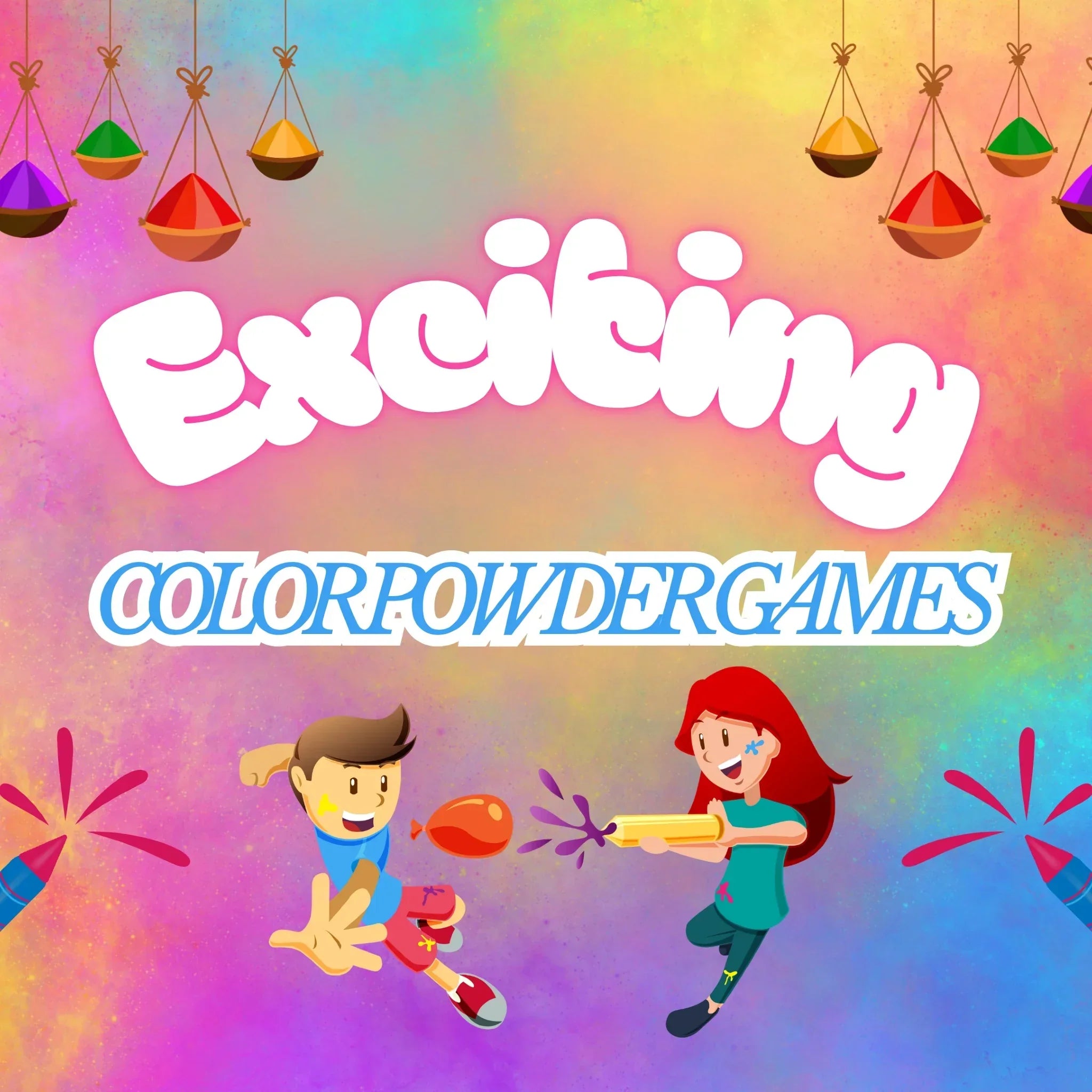 Some Exciting Color Powder Games You Should Give a Try