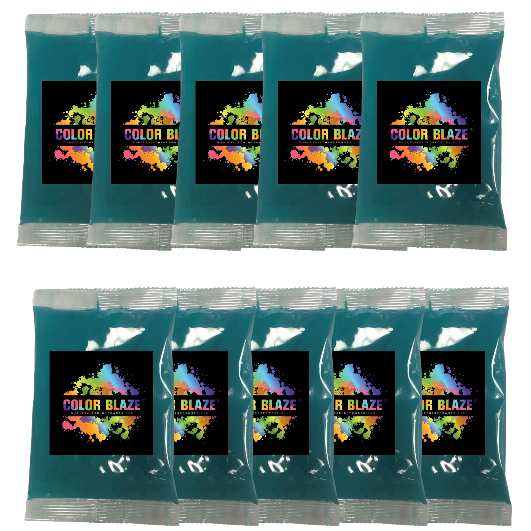 10 Color Packets (Single Color) Color BlazeĀ® 10 Teal