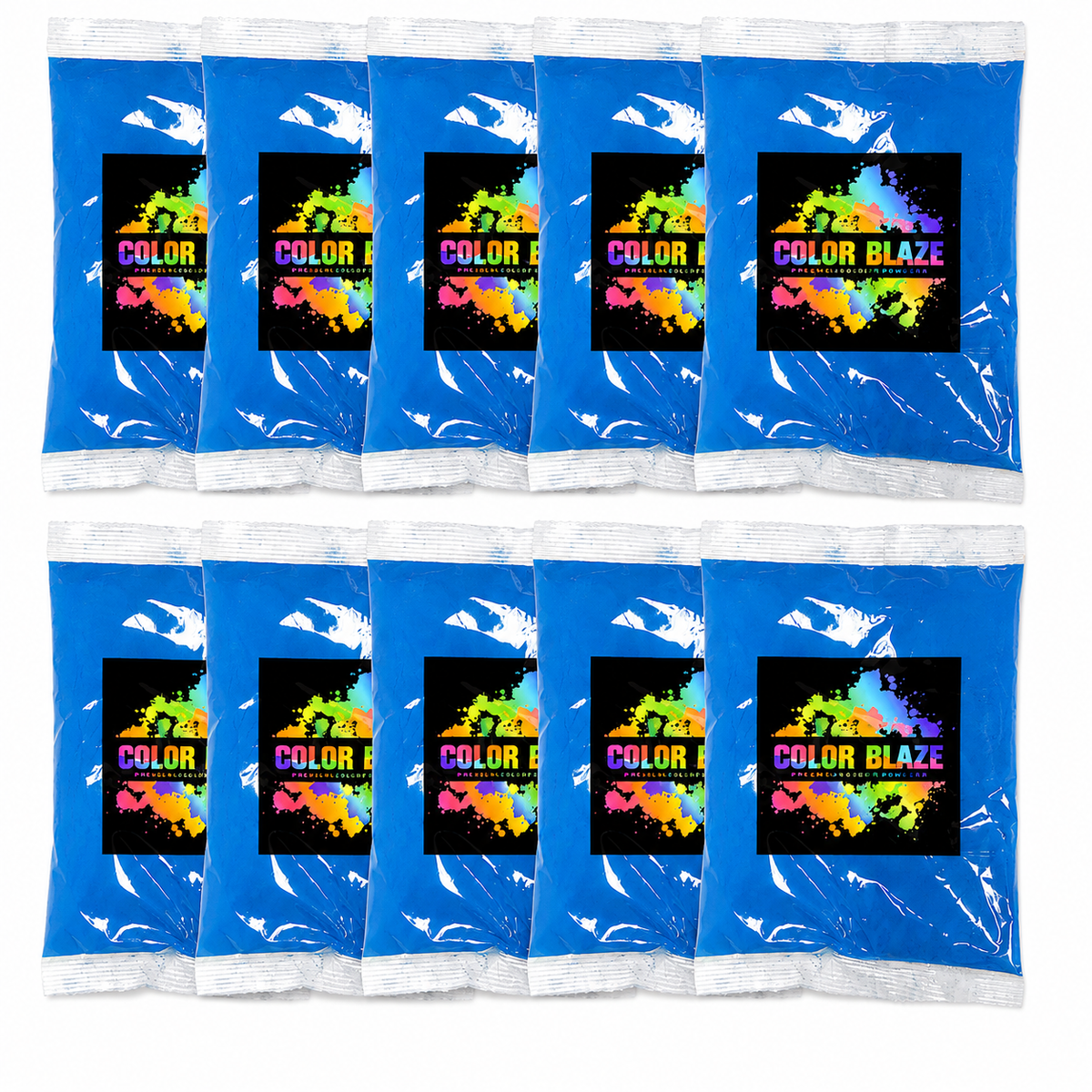 10 Gender Reveal Color Packets Color BlazeĀ® 10 Blue
