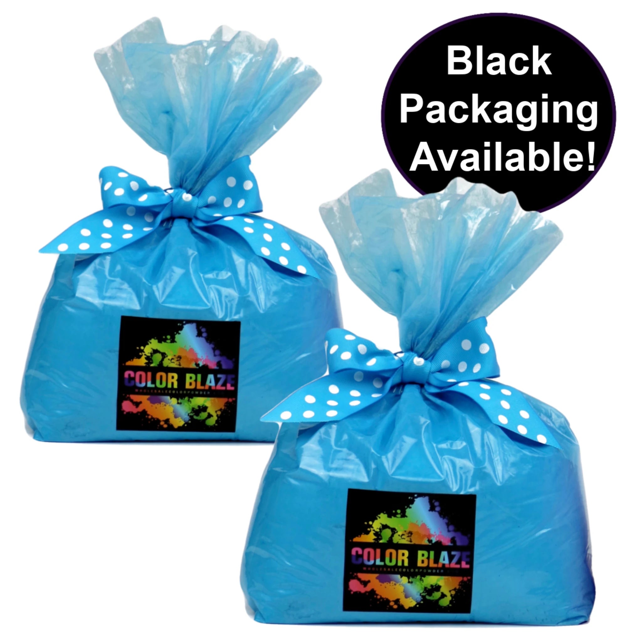 10lb Gender Reveal Color Powder (2 - 5lb Bags) Color BlazeĀ® Clear Blue
