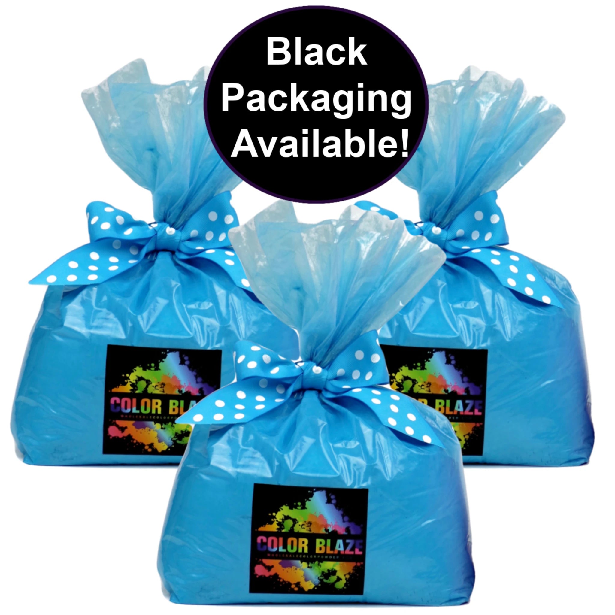 15lb Gender Reveal Color Powder (3 - 5lb Bags) Color BlazeĀ® Clear Blue