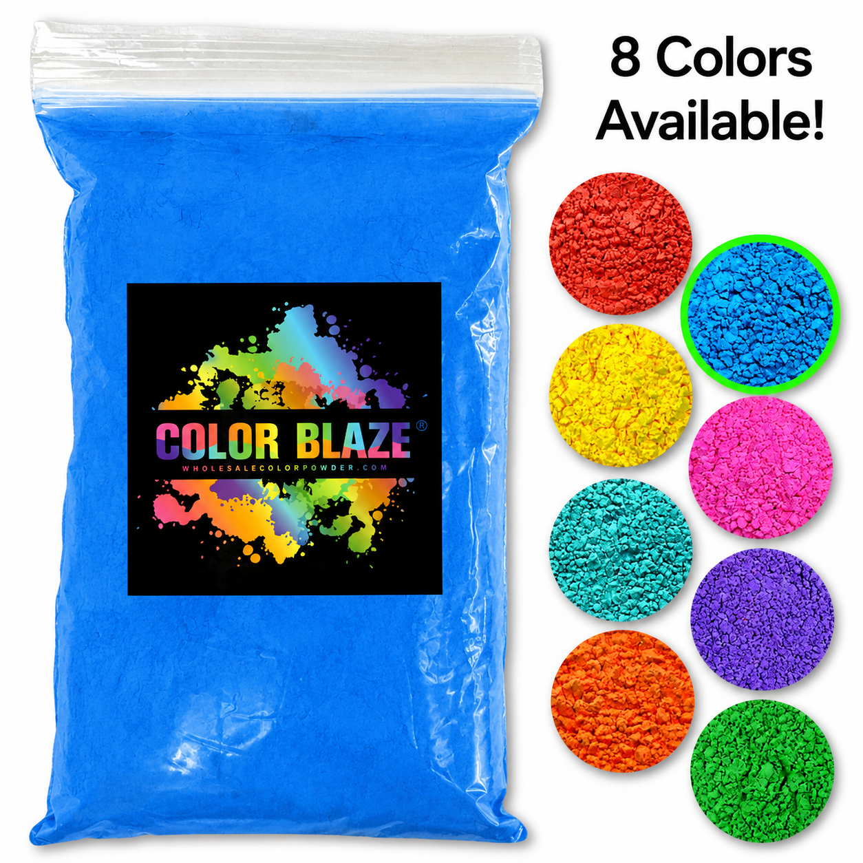 1lb Color Powder Color BlazeĀ® Blue