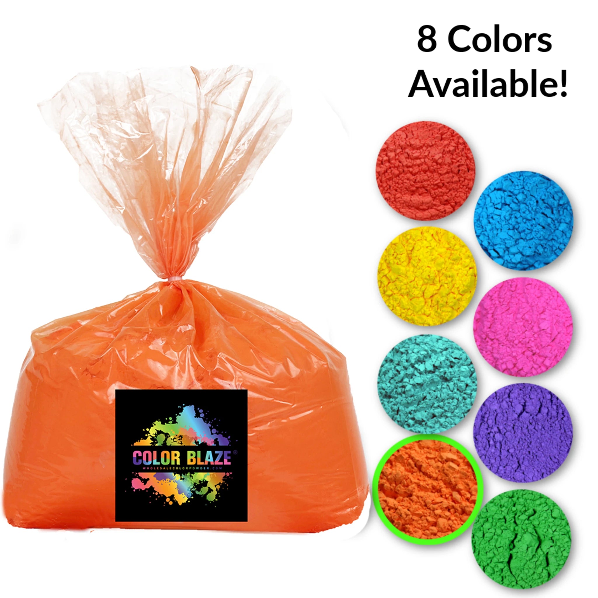 5lb Color Powder Color BlazeĀ® Orange