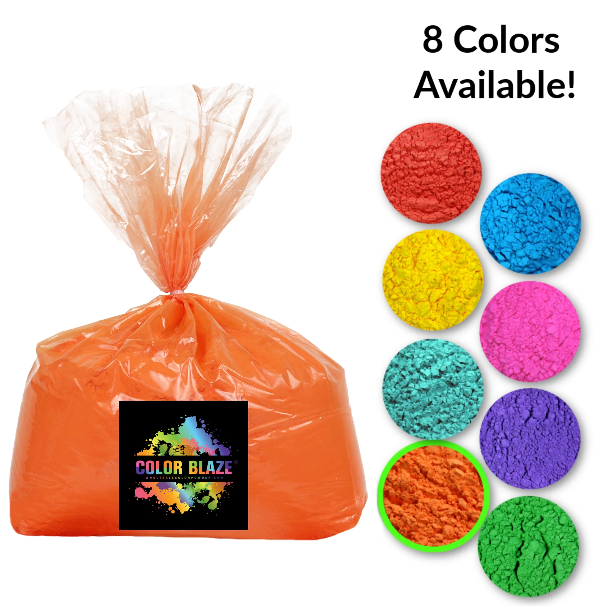 5lb Color Powder Color BlazeĀ® Orange
