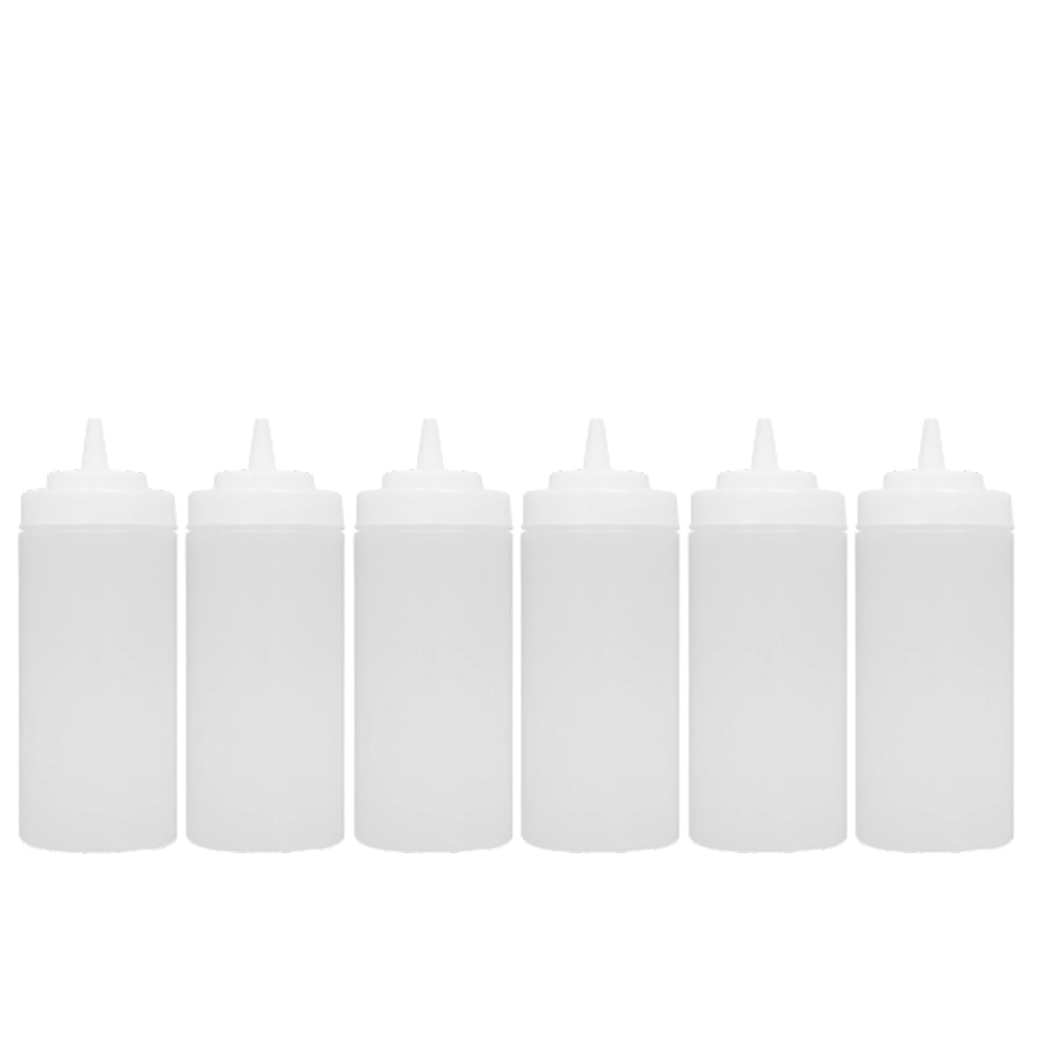 Empty Squeeze Bottles (6 Pack) Color BlazeĀ® 8oz Bottles