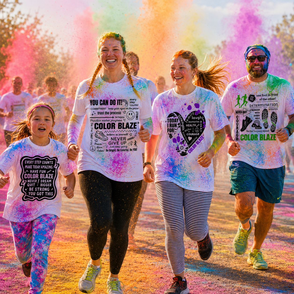 Mix & Match Race Day T-Shirts | Clearance Sale Color BlazeĀ®