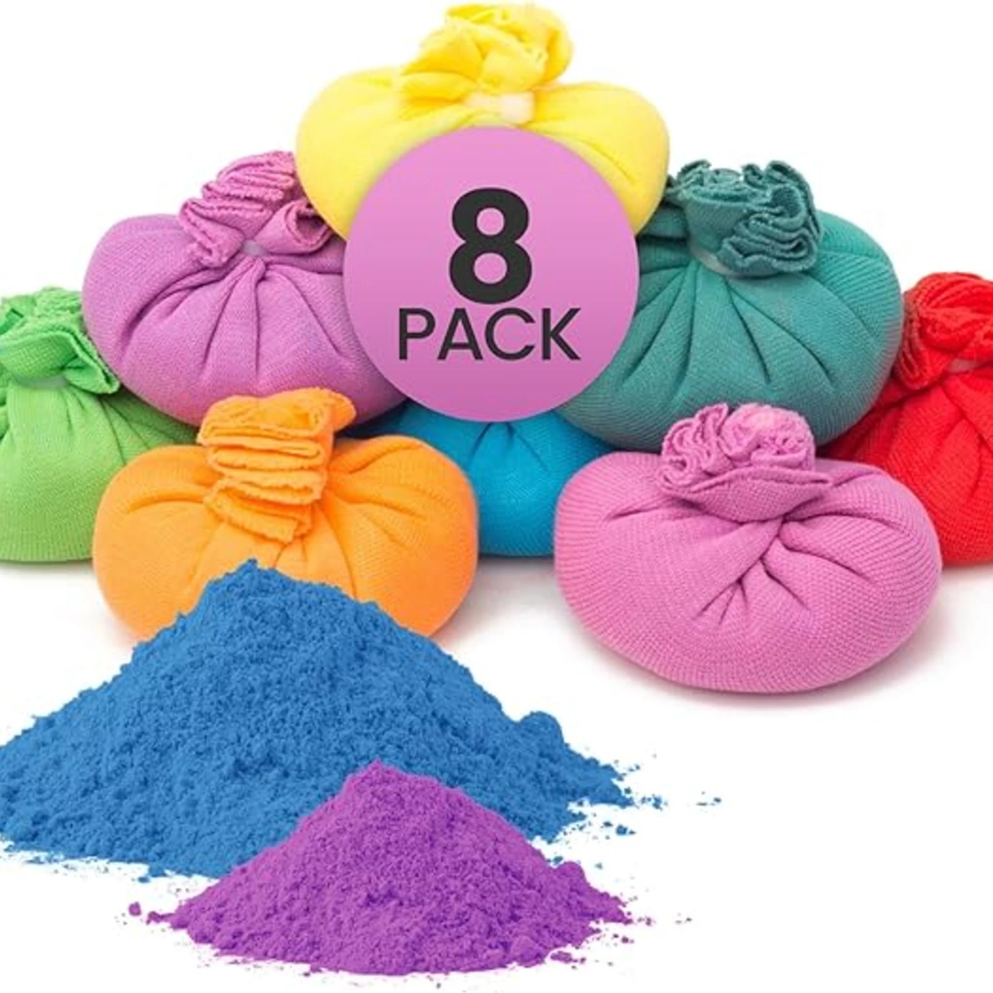 Pre-Filled Color Powder Balls (Assorted Colors) Color BlazeĀ® 8