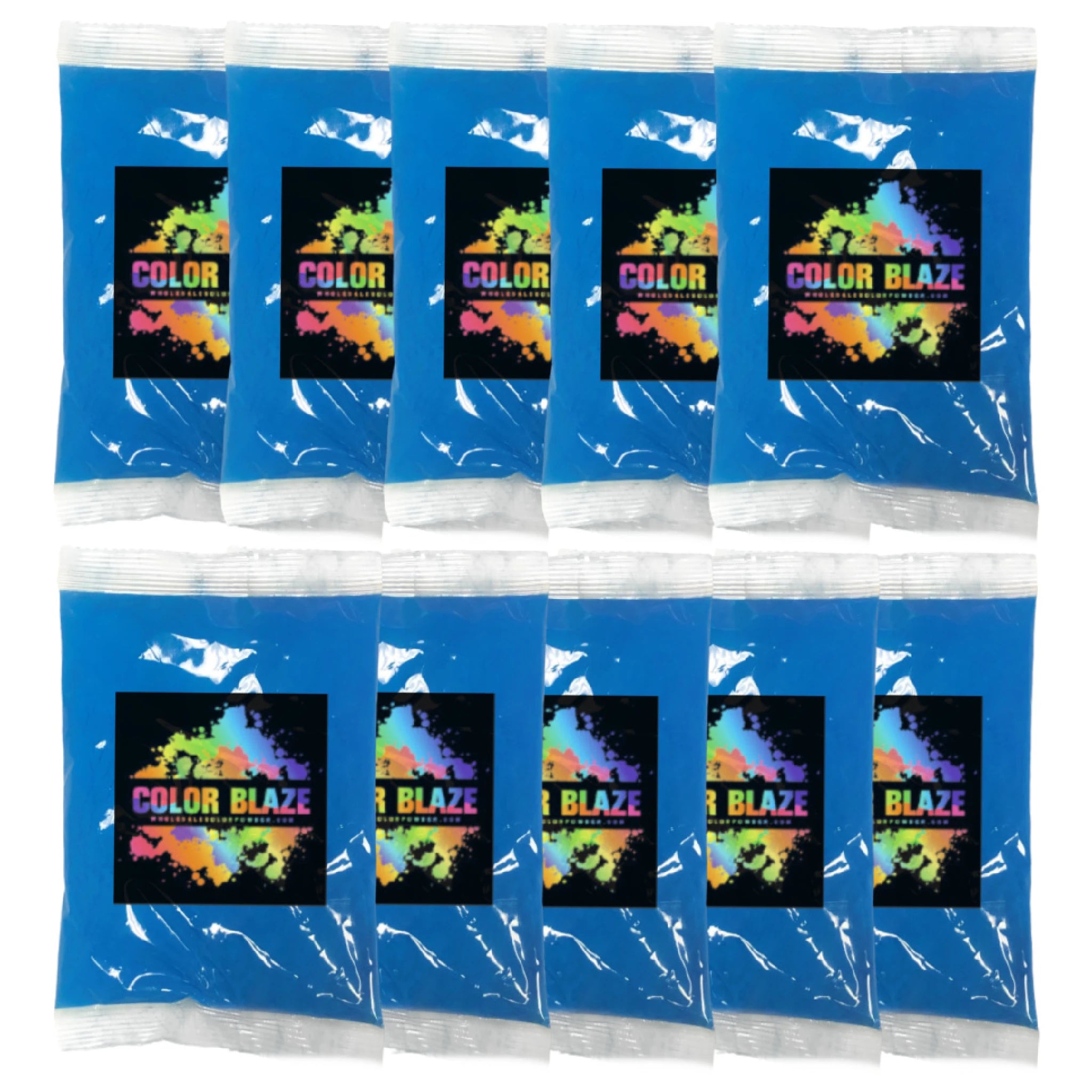 10 Gender Reveal Color Packets Color BlazeĀ® 10 Blue