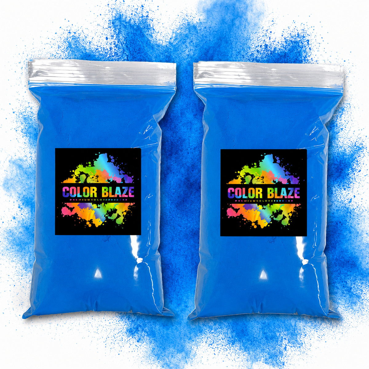 2lb Gender Reveal Color Powder (2 - 1lb Bags) Color BlazeĀ® Blue
