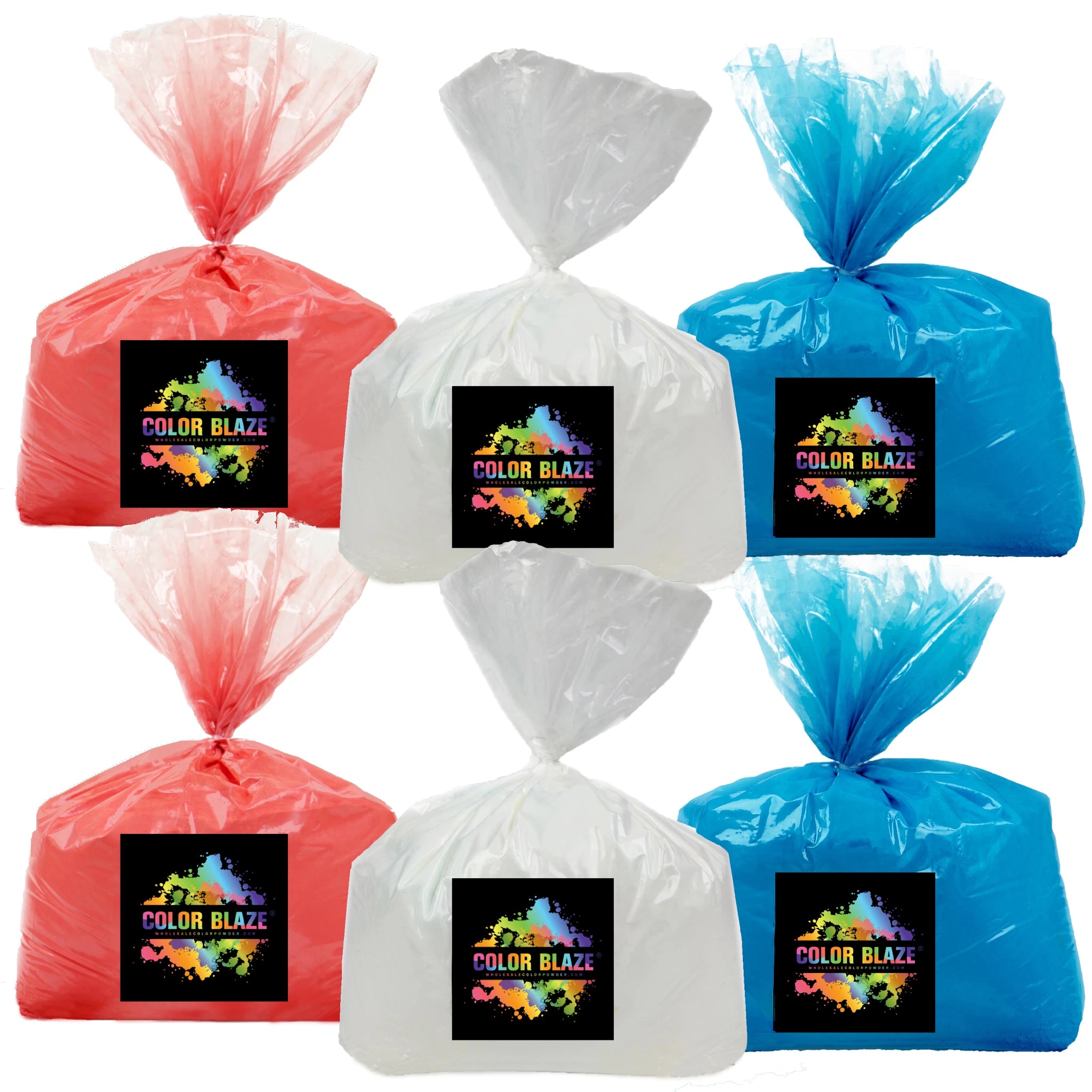 30lb Patriotic Pack (6 - 5lb Bags) Color Blaze®