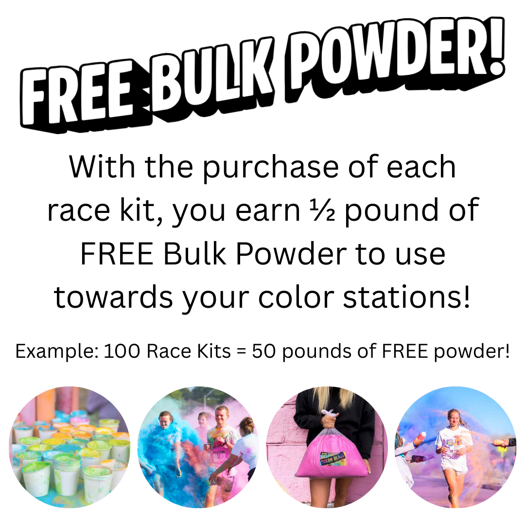 Turn up the Color Race Kit Color Blaze®