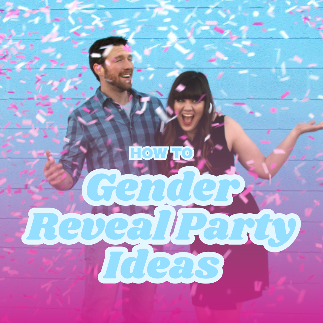 Gender Reveal Party Ideas with Color Powder