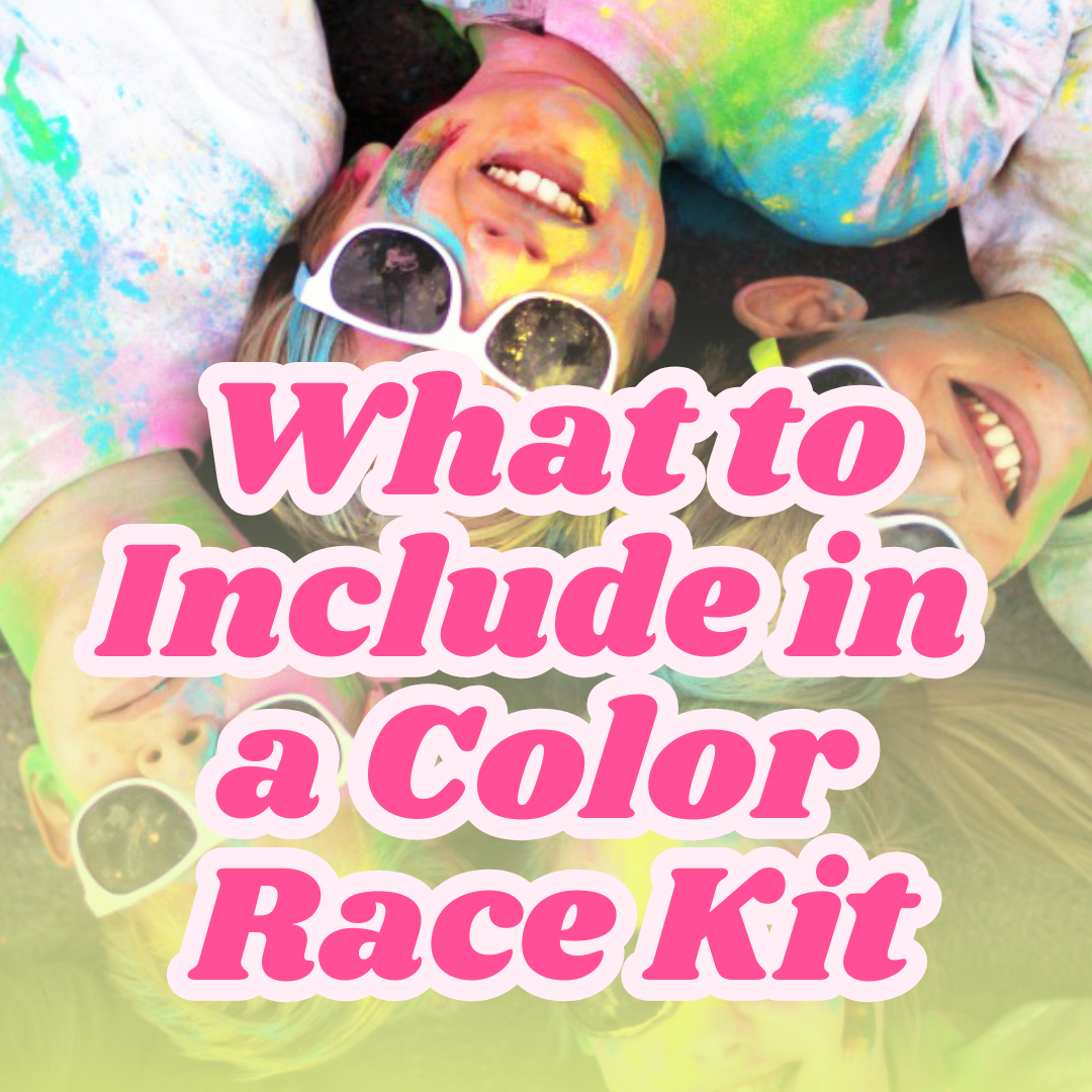 What To Include in a Color Race Kit