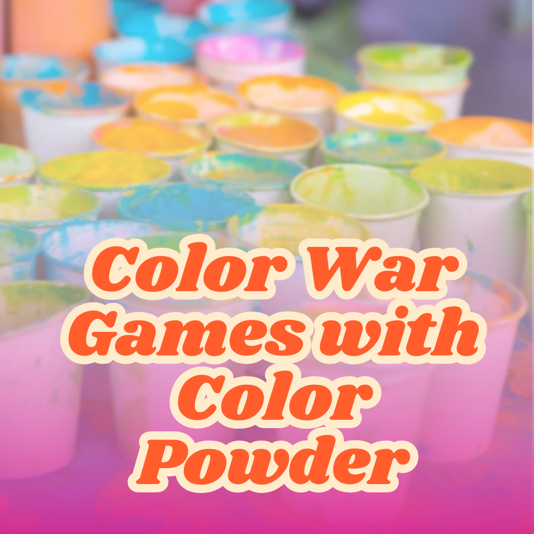 Color War Games With Color Powder