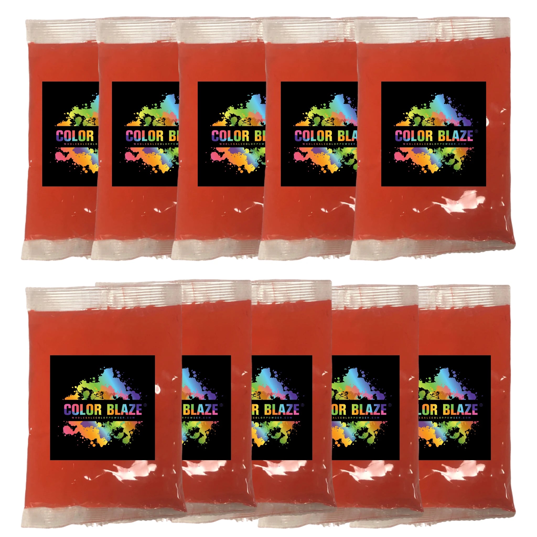 10 Color Packets (Single Color) Color Blaze® 10 Red