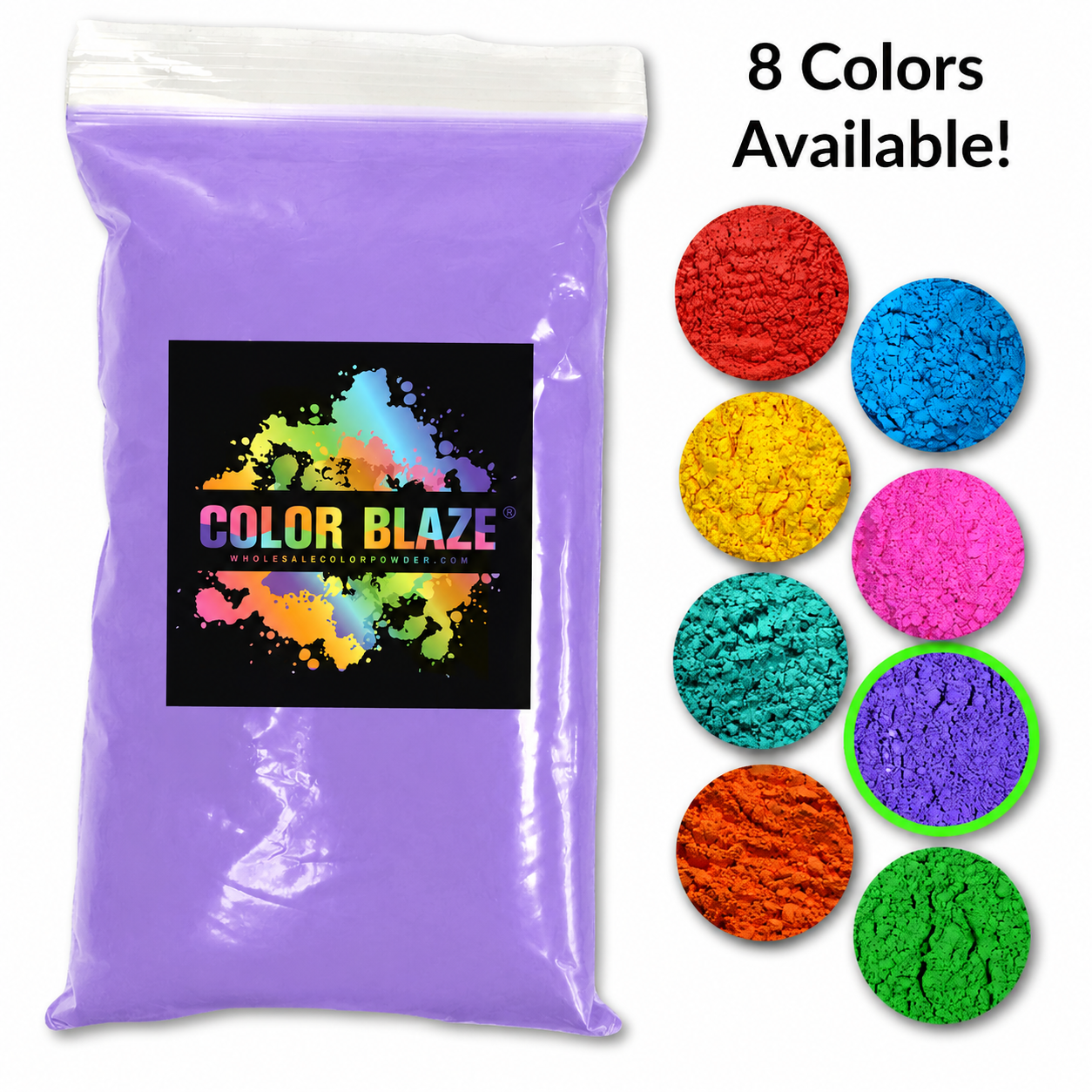 1lb Color Powder Color Blaze® Purple