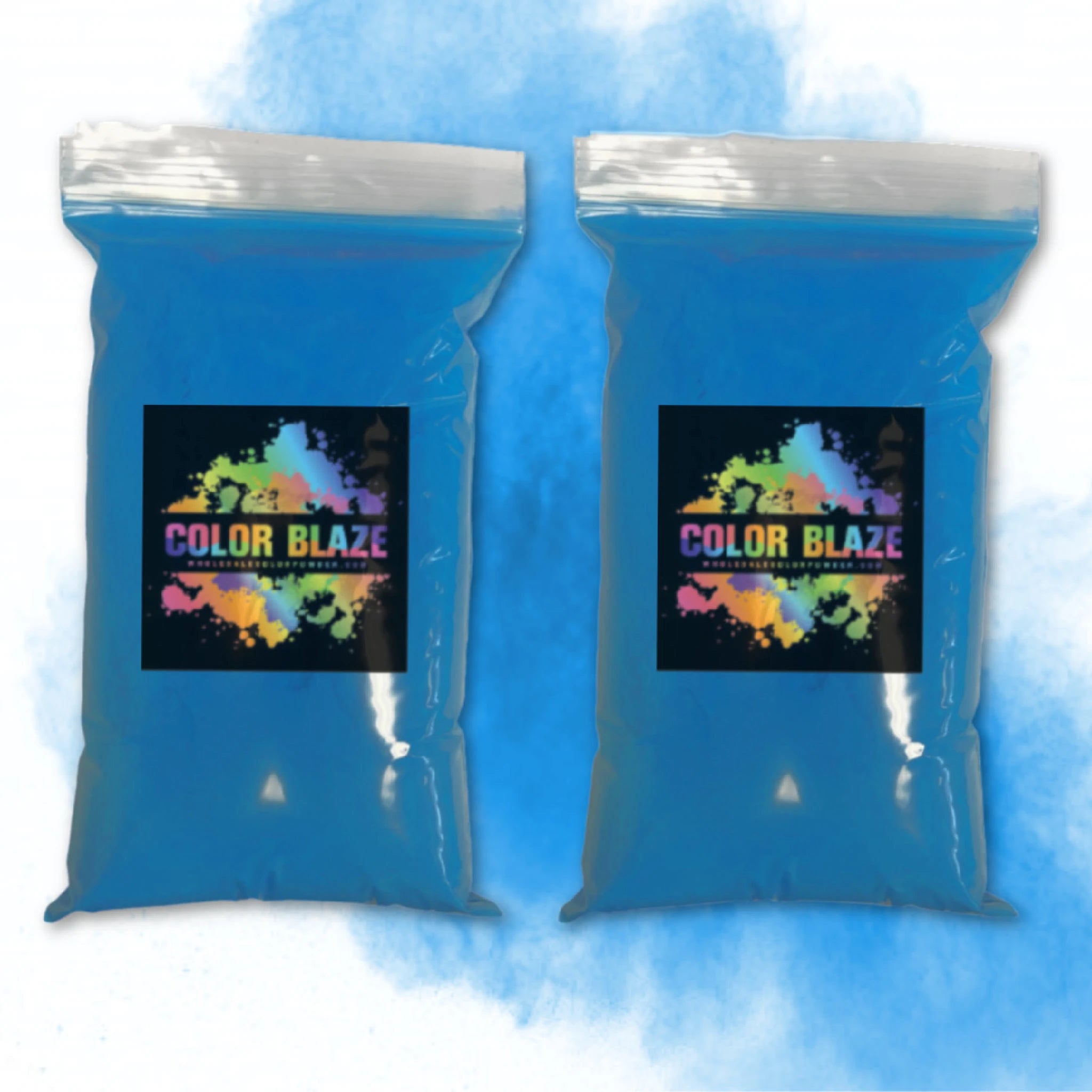 2lb Gender Reveal Color Powder (2 - 1lb Bags) Color Blaze® Blue