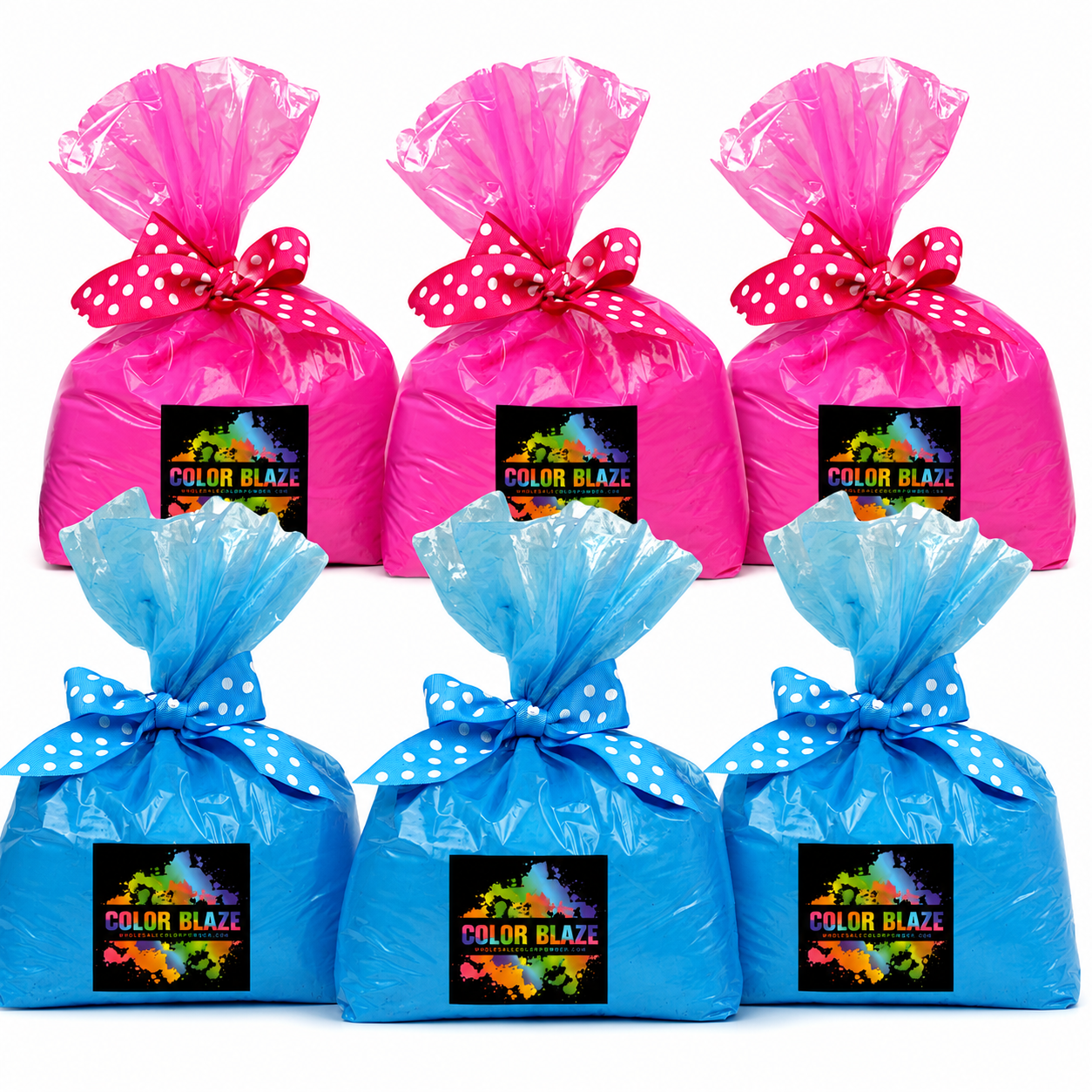 30lb Gender Reveal Color Powder (15lbs Pink & 15lbs Blue) Color Blaze®