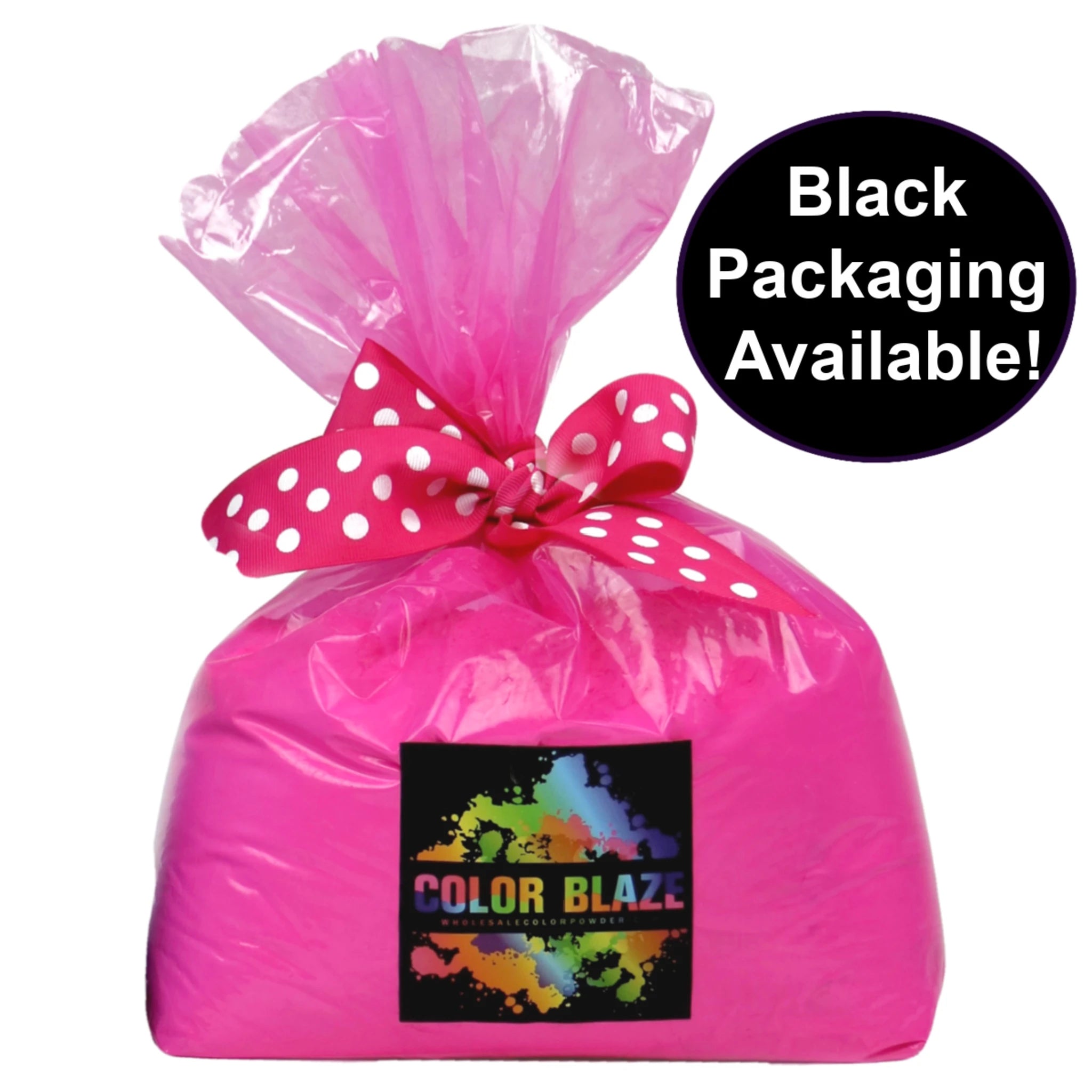 5lb Gender Reveal Color Powder (1 - 5lb Bag) Color Blaze® Clear Pink