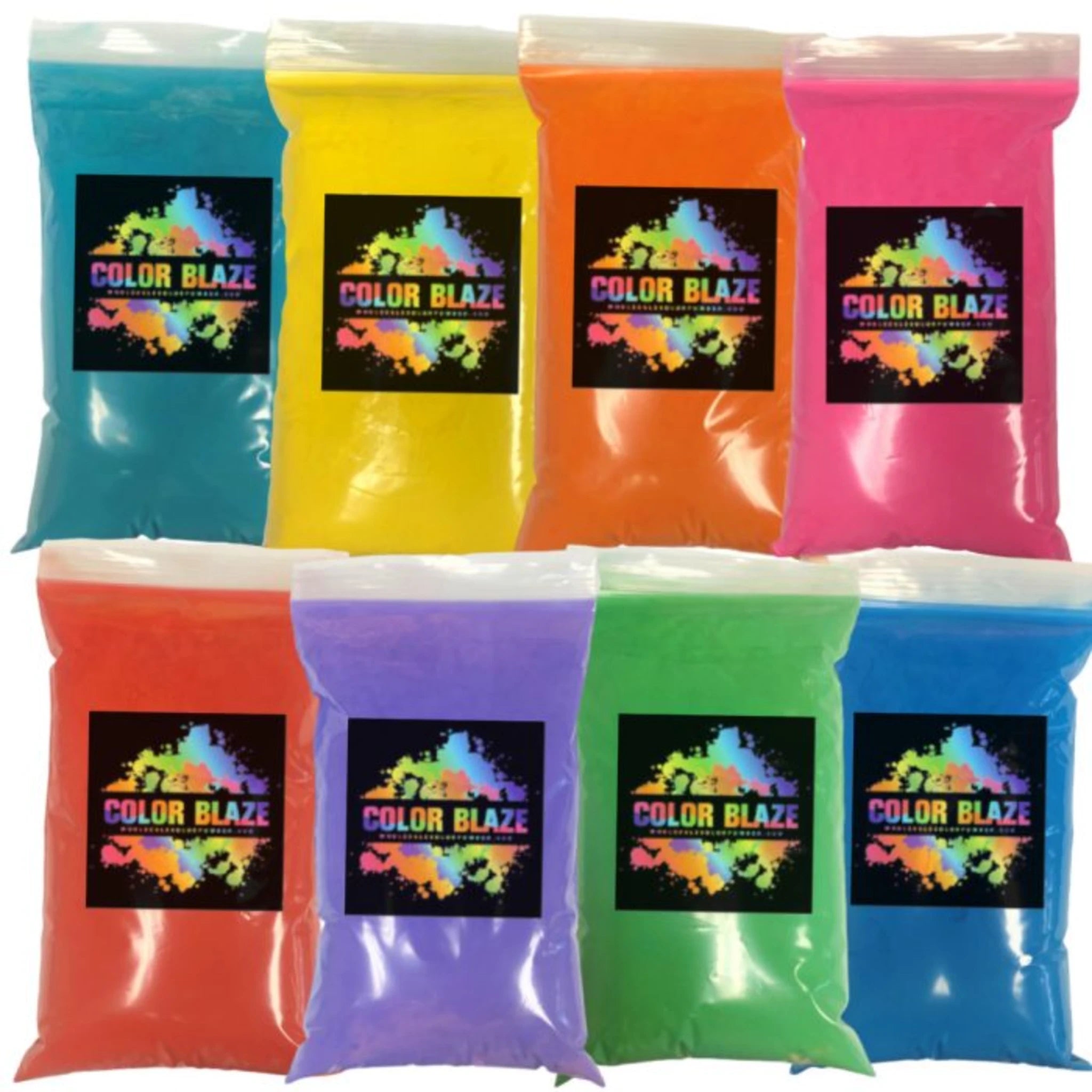8lb Color Powder (8 - 1lb Bags) Color Blaze®