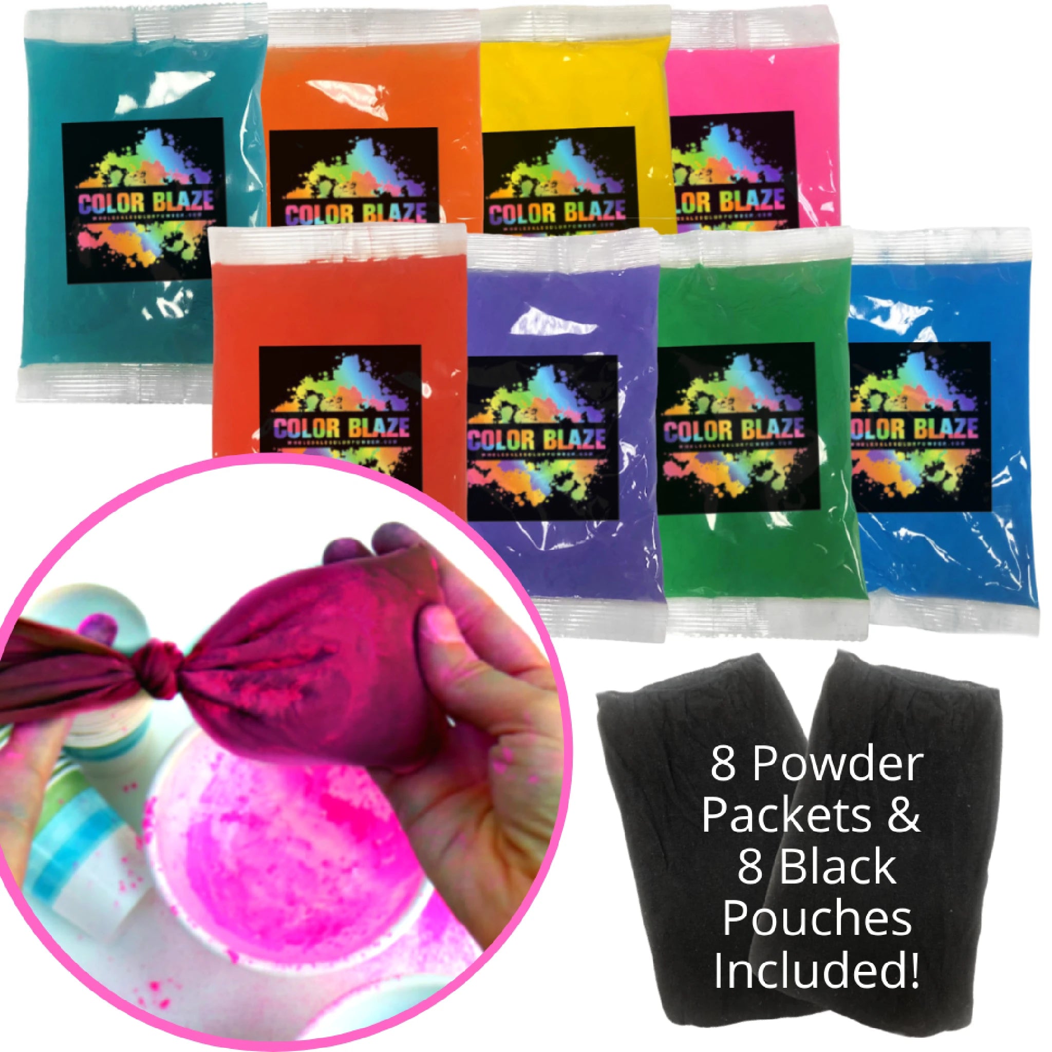 DIY Color Powder Balls (8 Pack) Color Blaze®