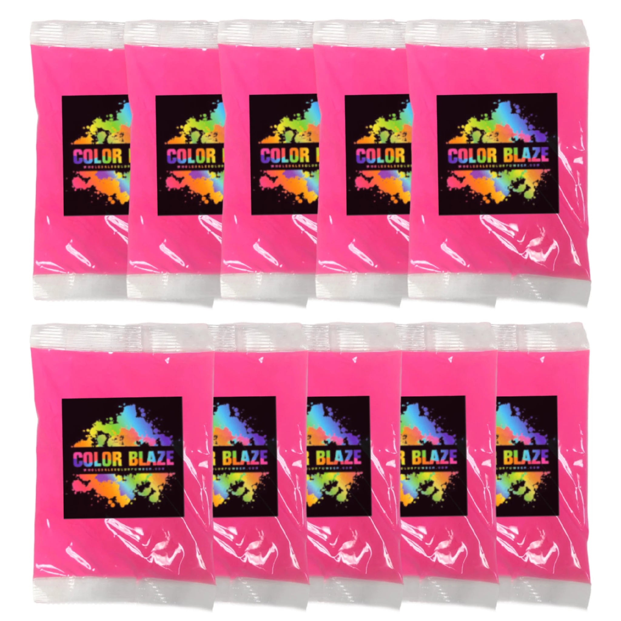 10 Gender Reveal Color Packets Color Blaze® 10 Pink