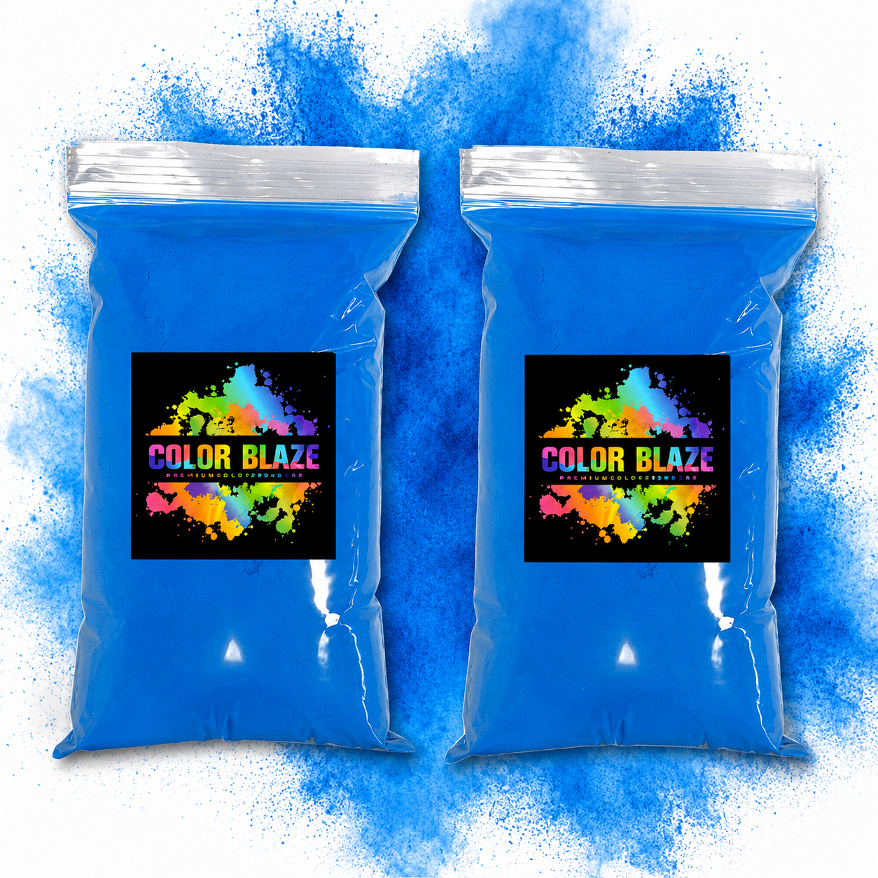 2lb Gender Reveal Color Powder (2 - 1lb Bags) Color Blaze® Blue