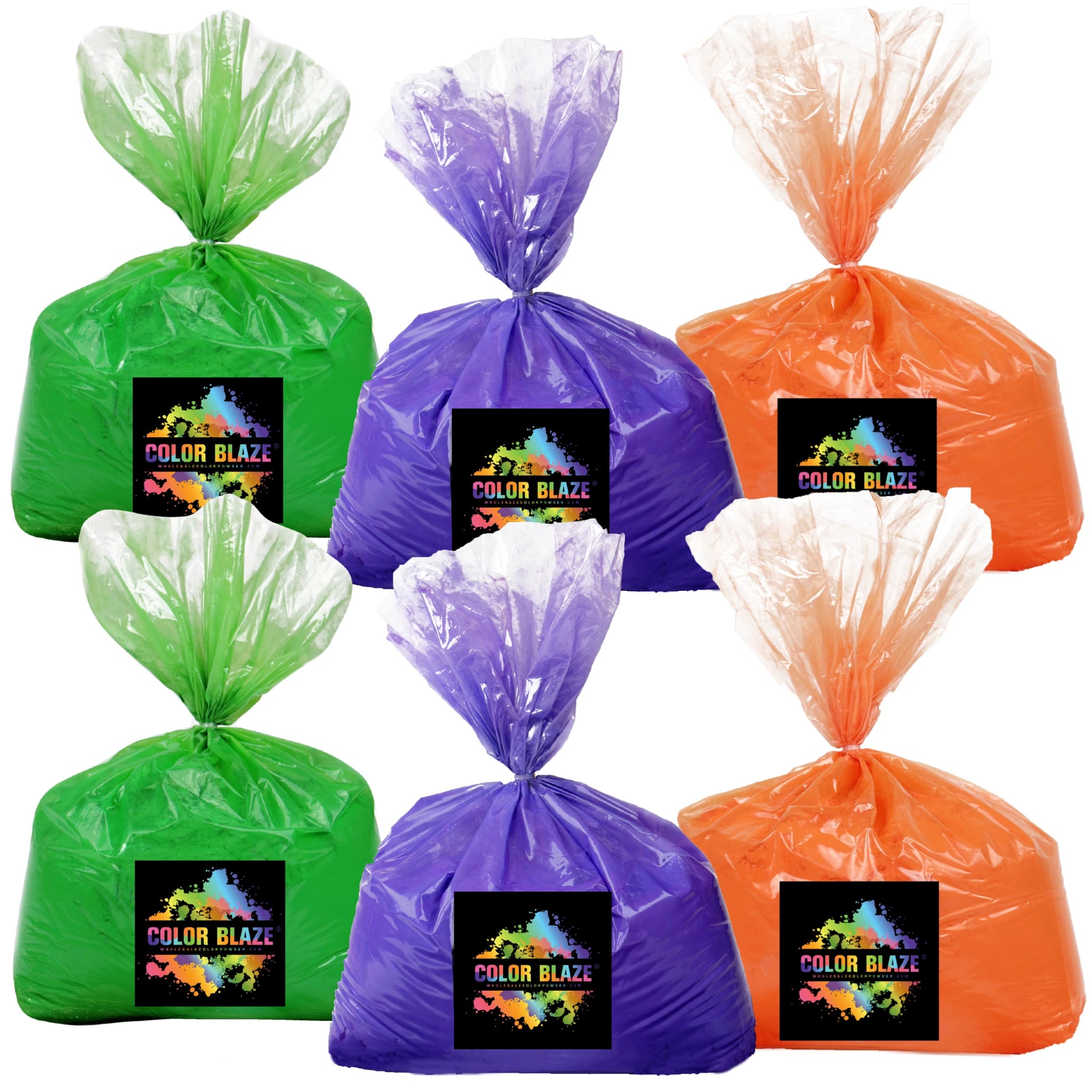 30lb Halloween Pack (6 - 5lb Bags) Color Blaze®