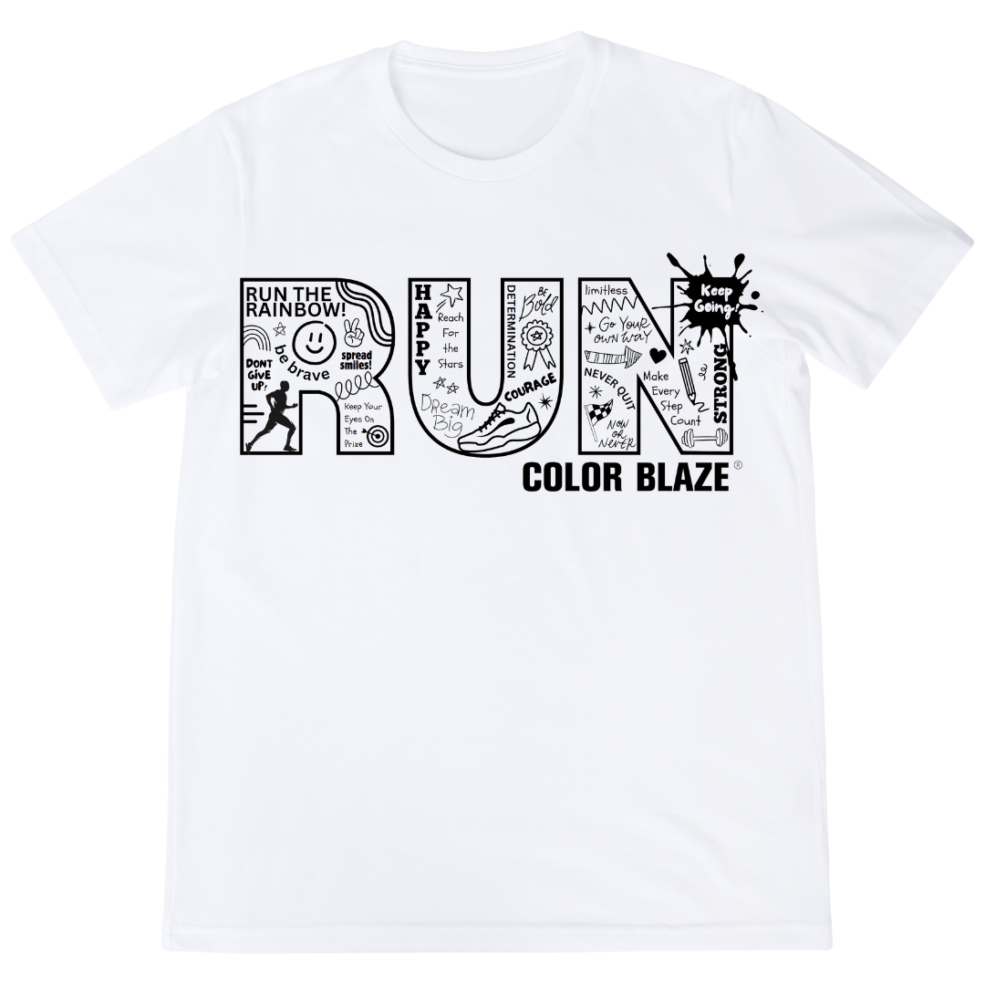 Run the Rainbow T-Shirt Color Blaze®