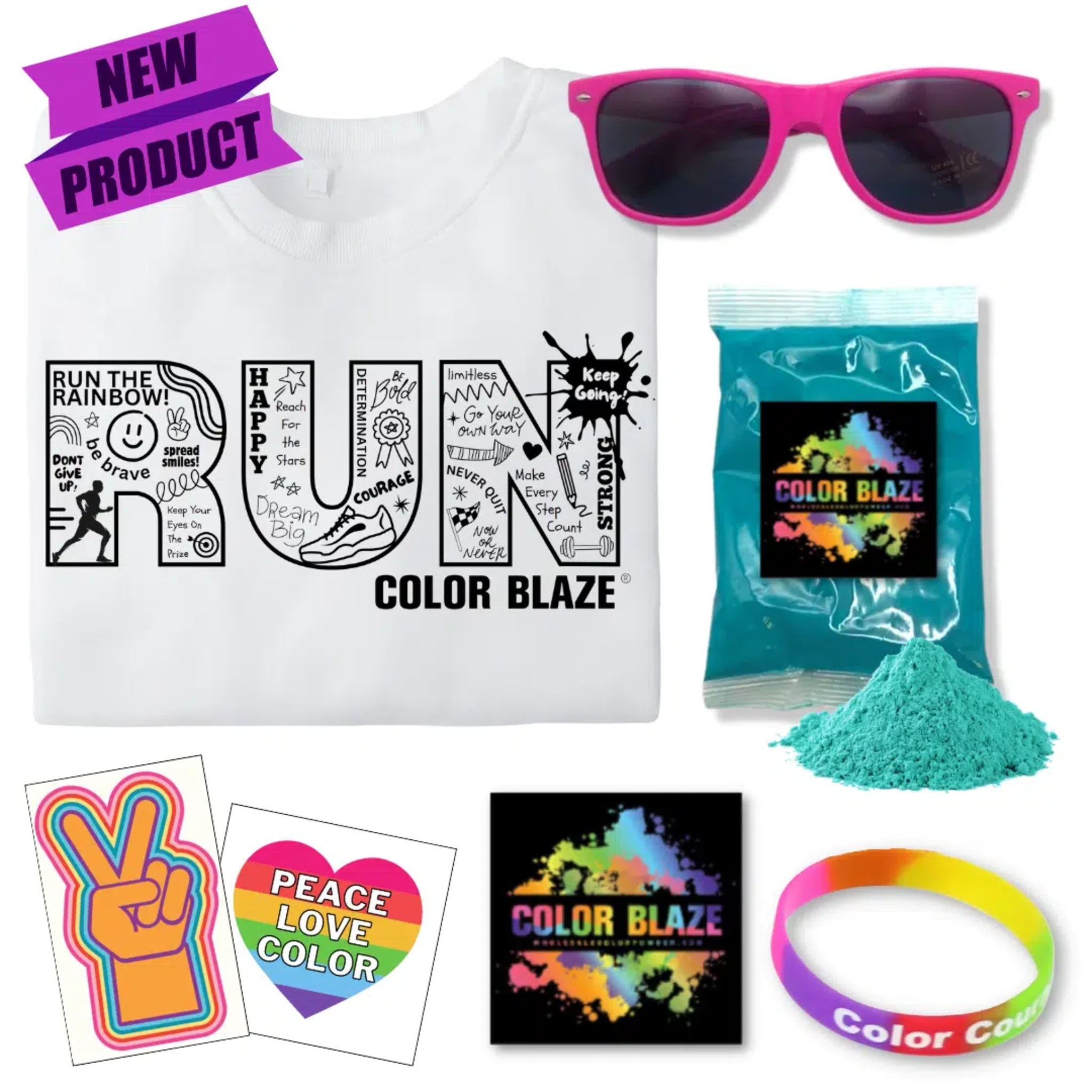 Run the Rainbow Race Kit Color Blaze®