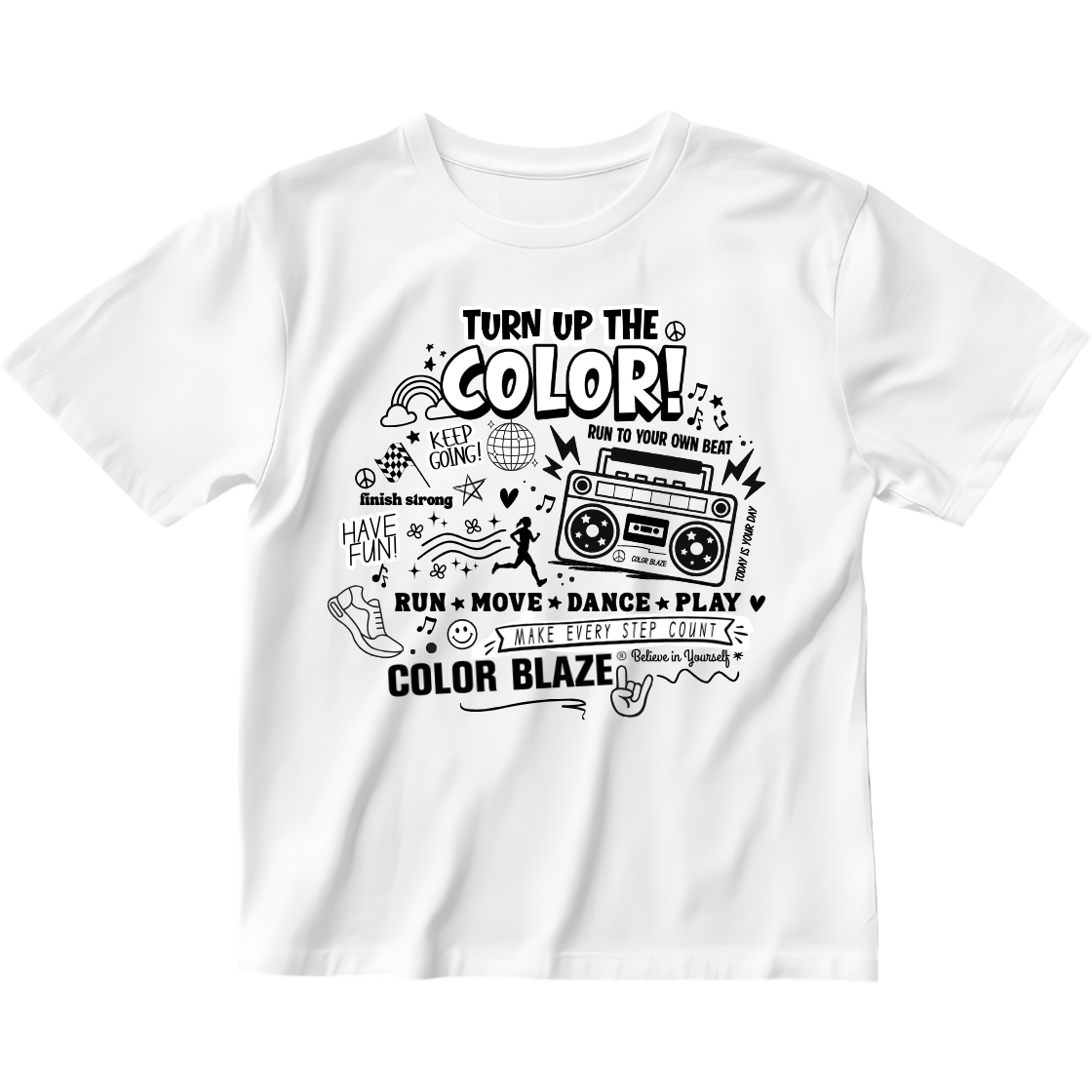Turn up the Color T-Shirt